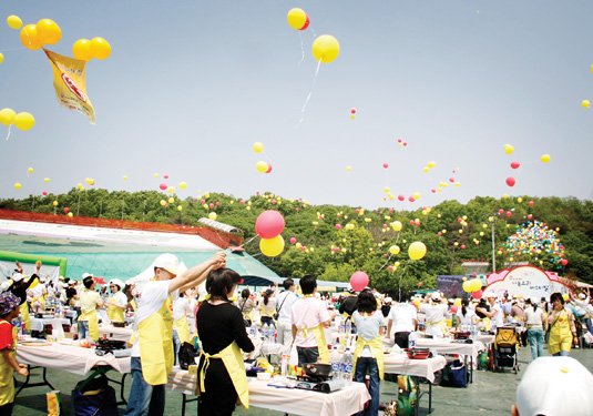 ‘스위트홈 오뚜기 가족요리 페스티발